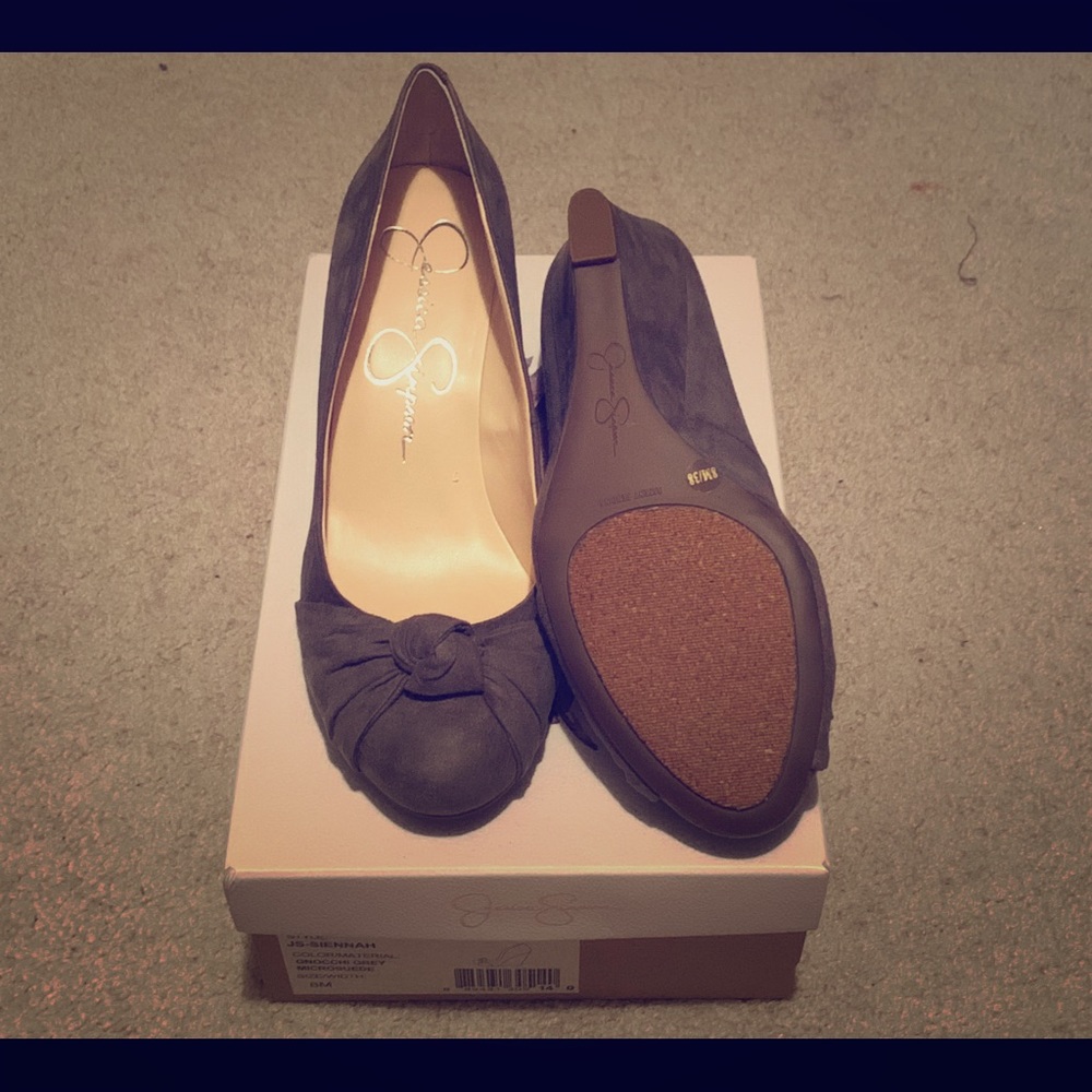 Jessica Simpson Suede Wedges